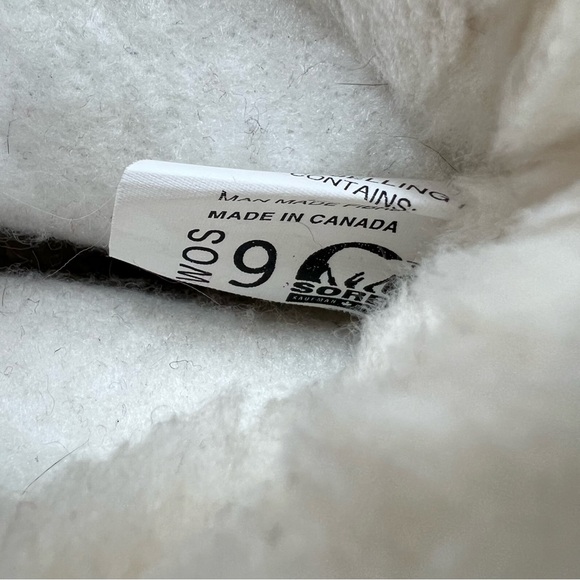 Vintage Sorel hunter green boots Faux Fur Sz 9 Canada Made Waterproof Duckie - Picture 12 of 15